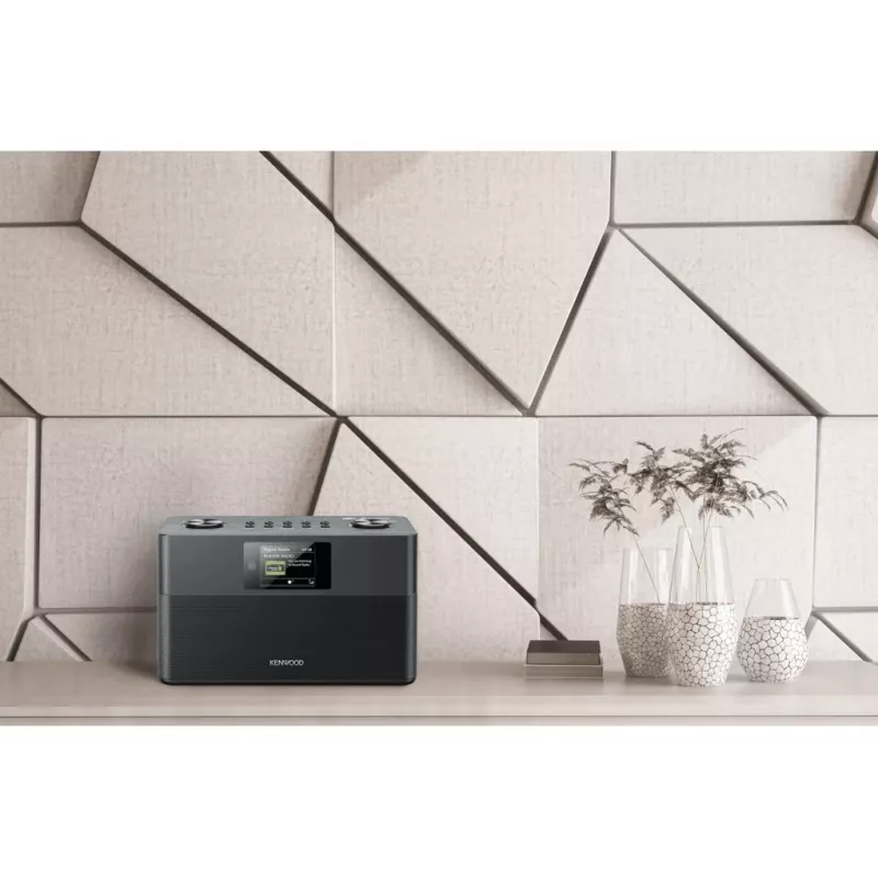 Kenwood CR-ST80DAB-B raadio personaalne digitaalne must
