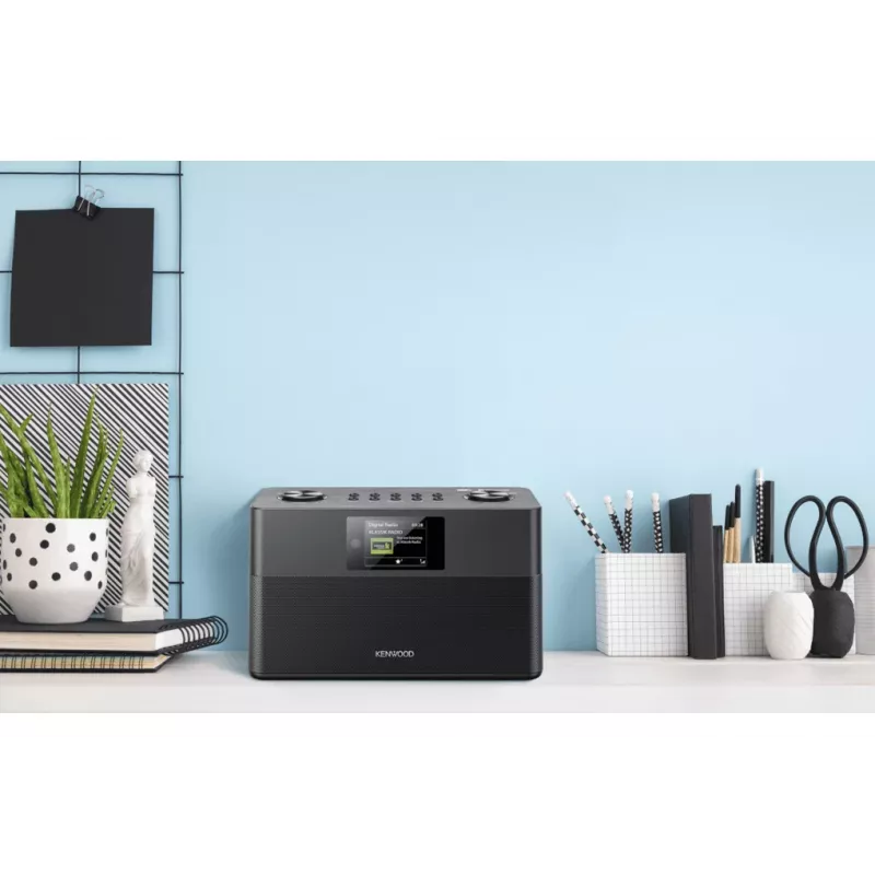 Kenwood CR-ST80DAB-B raadio personaalne digitaalne must