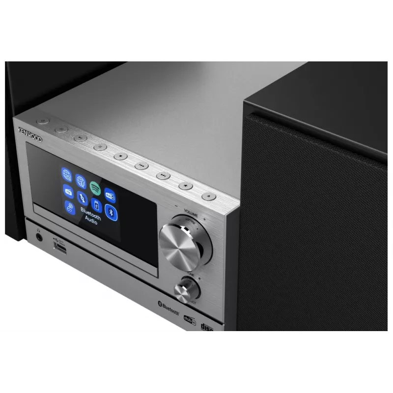 Kenwood M-7000S kodu heli minisüsteem 30 W hõbedane