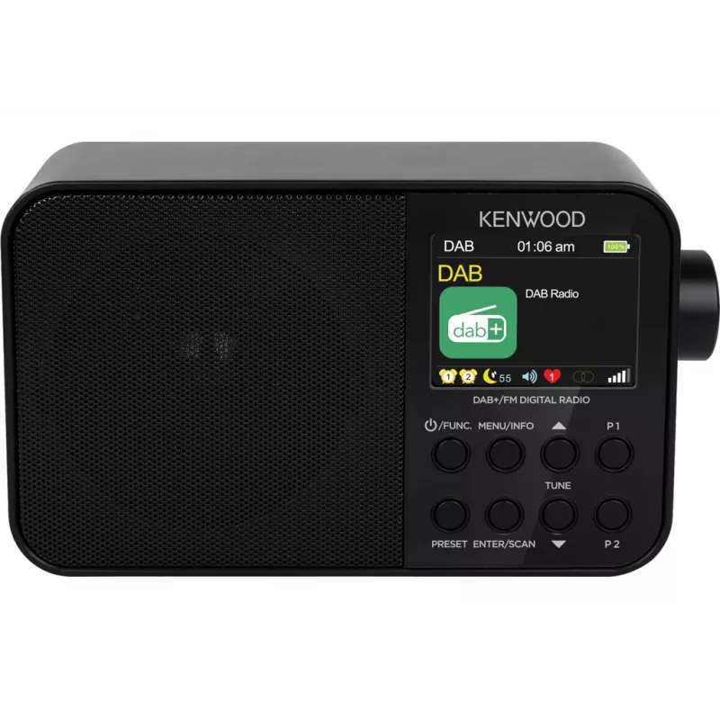 Kenwood CR-M30DAB-B kaasaskantav digitaalne must