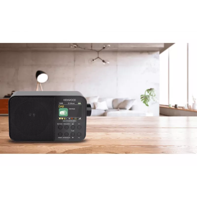 Kenwood CR-M30DAB-B kaasaskantav digitaalne must