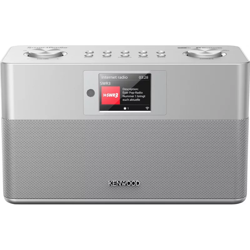 Kenwood CR-ST100S-S raadio, internet, digitaalne, hõbedane