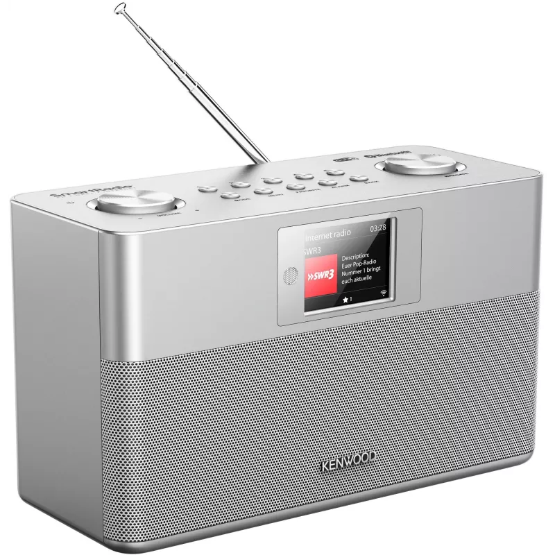 Kenwood CR-ST100S-S raadio, internet, digitaalne, hõbedane