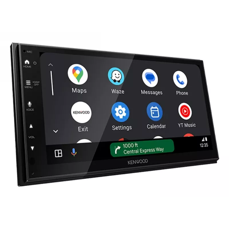Kenwood DMX6523DABS automeedia vastuvõtja Must Wi-Fi Bluetooth
