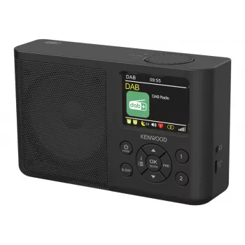Kenwood CR-M33DAB kaasaskantav digitaalne must