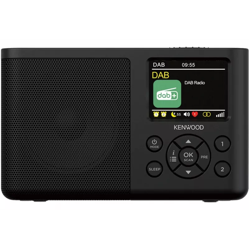 Kenwood CR-M33DAB kaasaskantav digitaalne must
