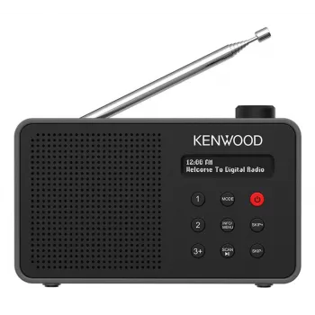 Kenwood CR-M25DAB-B raadio Kaasaskantav Digitaalne Must
