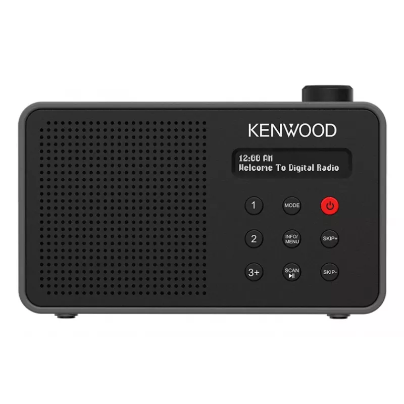 Kenwood CR-M25DAB-B raadio Kaasaskantav Digitaalne Must
