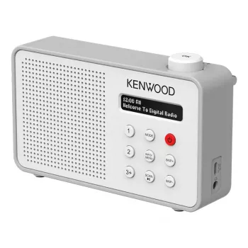 Kenwood CR-M25DAB-W raadio Kaasaskantav Digitaalne Valge