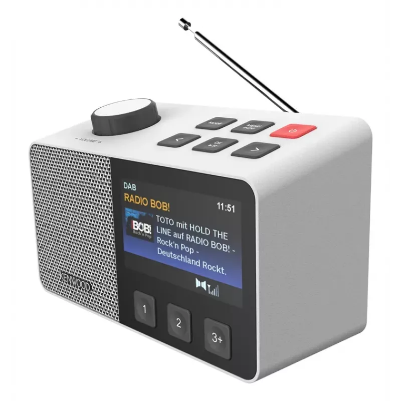 Kenwood CR-M70DAB-W Kaasaskantav digiraadio valge