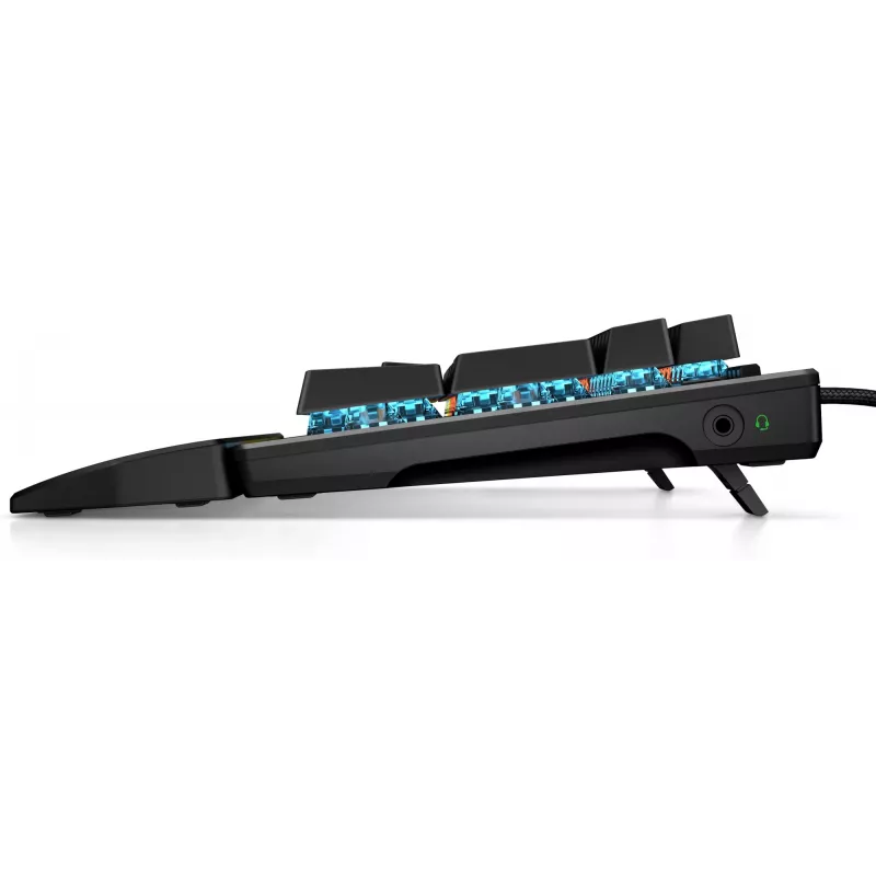 HP Pavilion Gaming klaviatuur 800, täissuuruses (100%), juhtmega, USB, mehaaniline, must