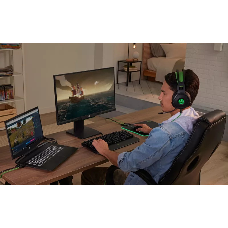 HP Pavilion Gaming klaviatuur 800, täissuuruses (100%), juhtmega, USB, mehaaniline, must
