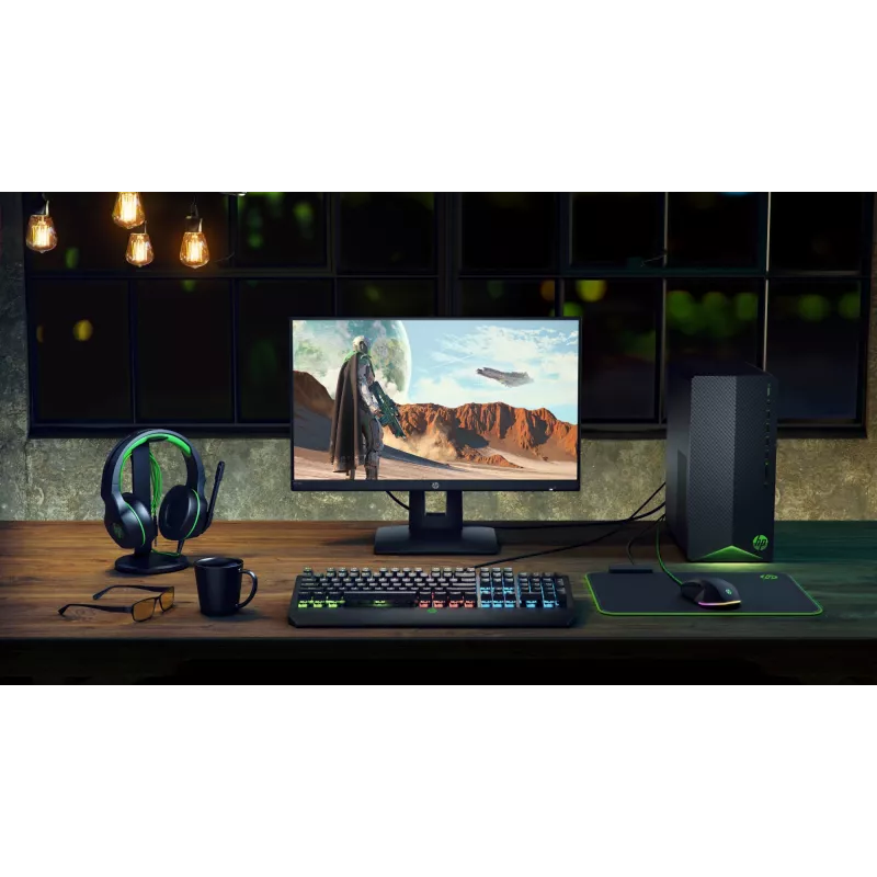 HP Pavilion Gaming klaviatuur 800, täissuuruses (100%), juhtmega, USB, mehaaniline, must