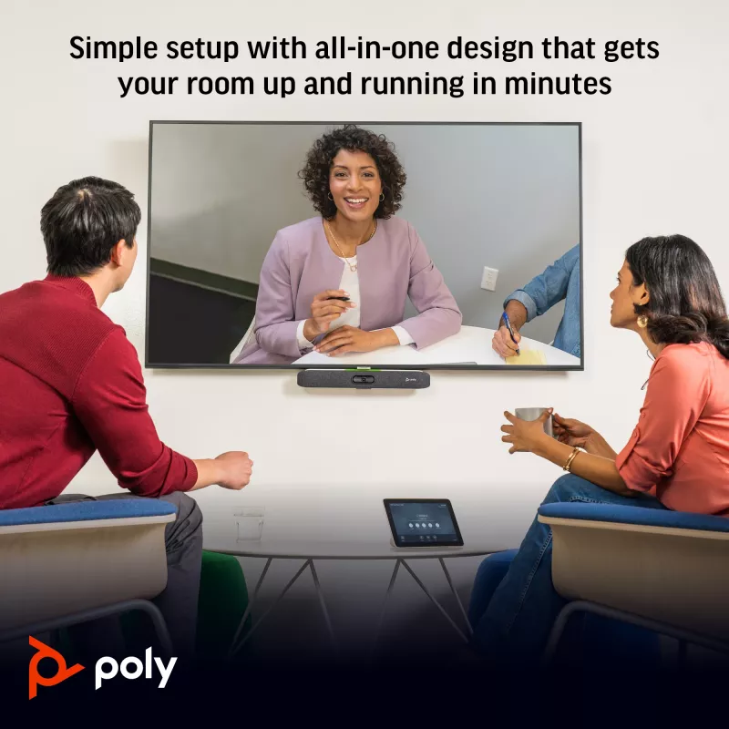 HP Poly Studio X30 All-In-One videopulk koos TC8 kontrollerikomplektiga