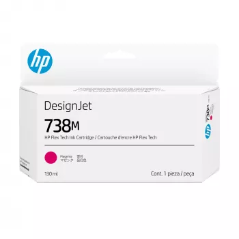 HP 738M 130-ml magenta DesignJet tindikassett prindipea termotint