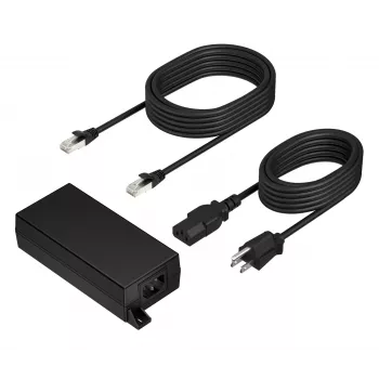 HP Poly PoE++ 65W 2.5G adapter koos 3,66 m CAT6A kaabli ja toitejuhtmega