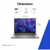 HP ZBook 8 G1i 16-tolline mobiilne tööjaam, Intel Core Ultra 7 255H, 32GB, 1TB SSD, NVIDIA RTX 500 Ada 4GB, Windows 11 Pro