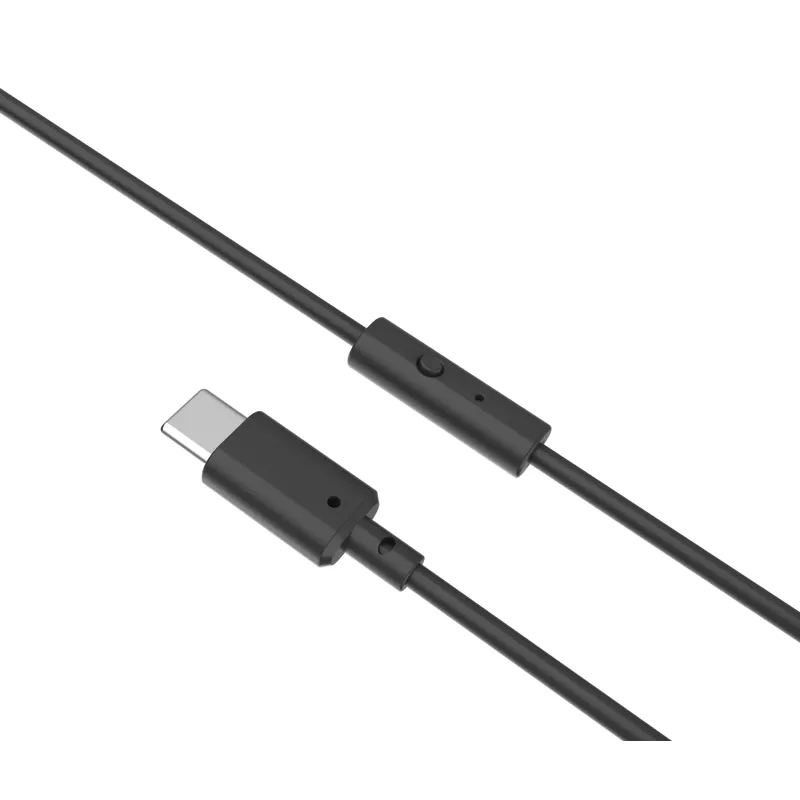 Verbatim TruSound USB-C peakomplekt, juhtmega, muusika/igapäevane, 20 - 20000 Hz, 200,9 g, peakomplekt, must