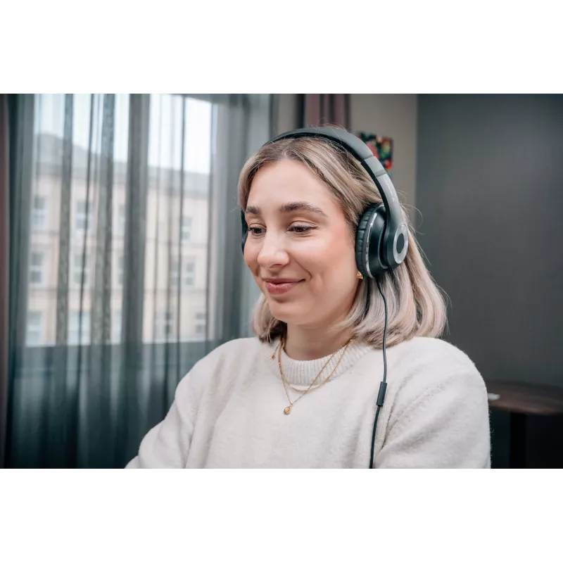 Verbatim TruSound USB-C peakomplekt, juhtmega, muusika/igapäevane, 20 - 20000 Hz, 200,9 g, peakomplekt, must