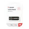 Verbatim V200 Metal USB-mälupulk 64 GB, 64 GB, USB Type-A, 3.2 Gen 1 (3.1 Gen 1), 200 MB/s, kork, must