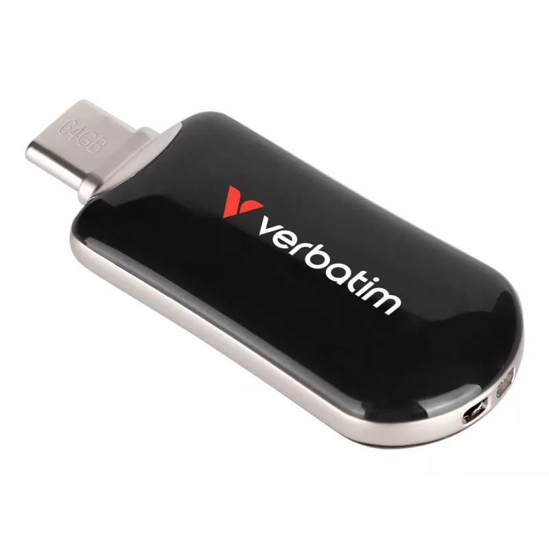 Verbatim Plectra USB-C mälupulk must 64 GB