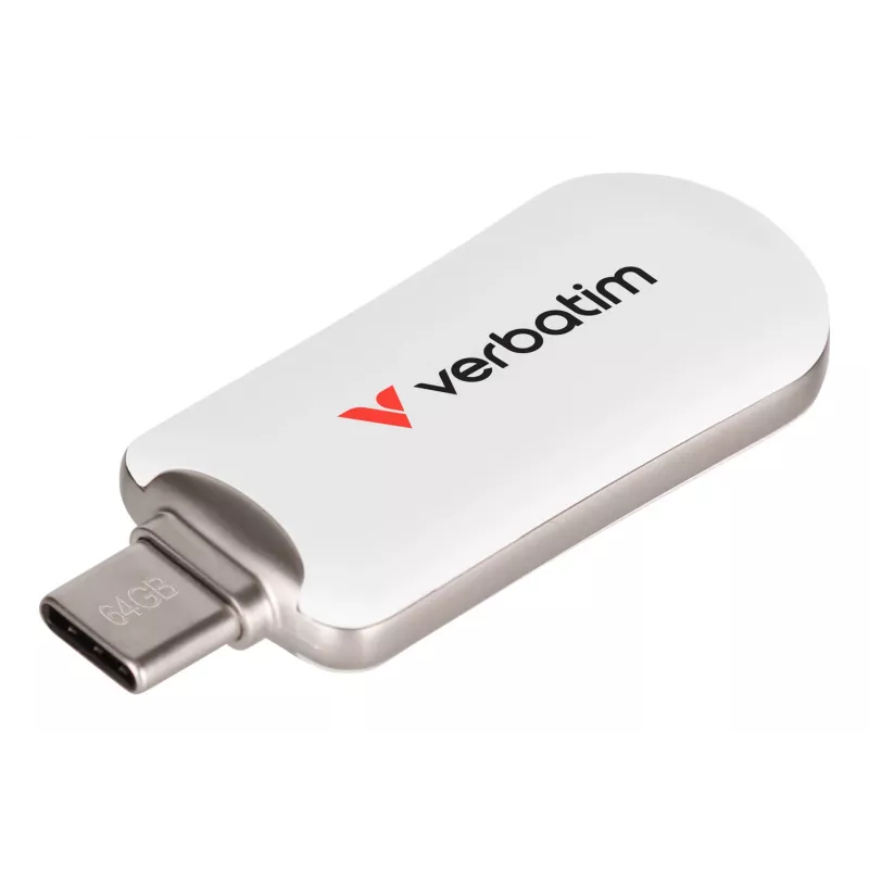 Verbatim Plectra USB-C mälupulk valge 64 GB