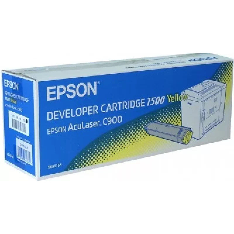 Epson AL-C900 ilmuti kassett kollane 1.5k, 1500 lehekülge, kollane, 1 tk