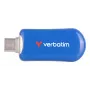 Verbatim Plectra USB-C mälupulk sinine 64GB, 64 GB, USB USB-C, 3.2 Gen 1 (3.1 Gen 1), 100 MB/s, korgita, sinine