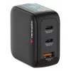 Verbatim Mini GaN laadija 65W ekraaniga, sisetingimustesse, AC, 20 V, must