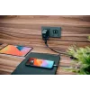 Verbatim Mini GaN laadija 100 W ekraaniga, siseruumidesse, vahelduvvool, 20 V, must