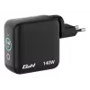 Verbatim Mini GaN Charger 140W koos Display, Indoor, AC, 28 V, Must