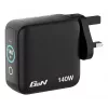 Verbatim Mini GaN Charger 140W koos Display, Indoor, AC, 28 V, Must