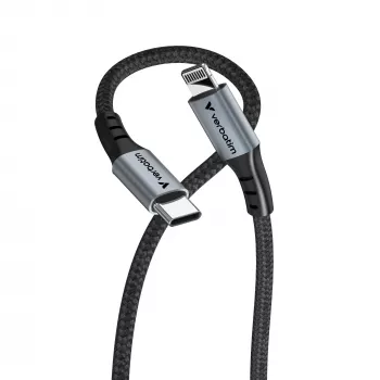 Verbatim Sync & Charge kaabel USB-C Lightningule 120 cm, 1.2 m, Lightning, USB C, isane, isane, must