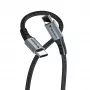 Verbatim Sync & Charge kaabel - 60 W USB-C to USB-C 120 cm, 1,2 m, USB C, USB C, USB 2.0, 0,48 Gbit/s, must