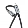 Verbatim Sync & Charge USB C to USB C 240W 40 Gbps 120 cm, 1.2 m, USB C, USB C, USB4 Gen 2x2, 40 Gbit/s, Must