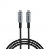 Verbatim Sync & Charge USB C to USB C 240W 40 Gbps 120 cm, 1.2 m, USB C, USB C, USB4 Gen 2x2, 40 Gbit/s, Must