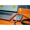 Verbatim Sync & Charge USB C to USB C 240W 40 Gbps 120 cm, 1.2 m, USB C, USB C, USB4 Gen 2x2, 40 Gbit/s, Must