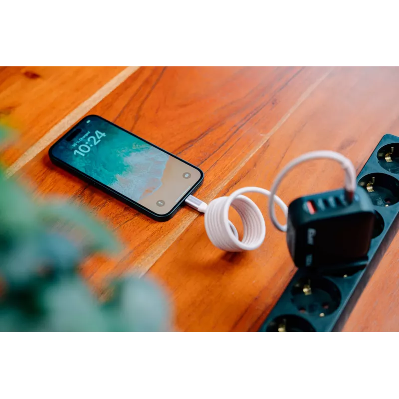 Verbatim Sync & Charge Magnetic kaabel - 100W USB-C to USB-C 120 cm hall