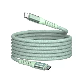 Verbatim Sync & Charge magnetkaabel - 100W USB-C kuni USB-C 120 cm roheline