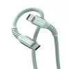 Verbatim Sync & Charge magnetkaabel - 100W USB-C kuni USB-C 120 cm roheline