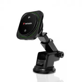 Verbatim Charge 'n' Drive Qi2 Magnetiline Juhtmevaba Autolaadija RGB
