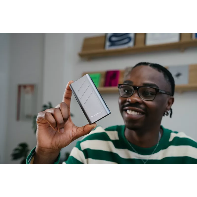 Verbatim TurboMetal SSD USB4 1TB USB USB-C USB4 Gen 2x2 Hõbedane