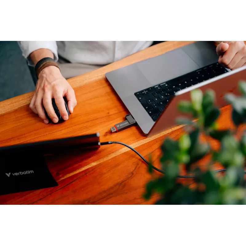 Verbatim Dual QuickStick USB-mälupulk 512 GB USB Type-A / USB USB-C 3.2 Gen 1 (3.1 Gen 1) Hall