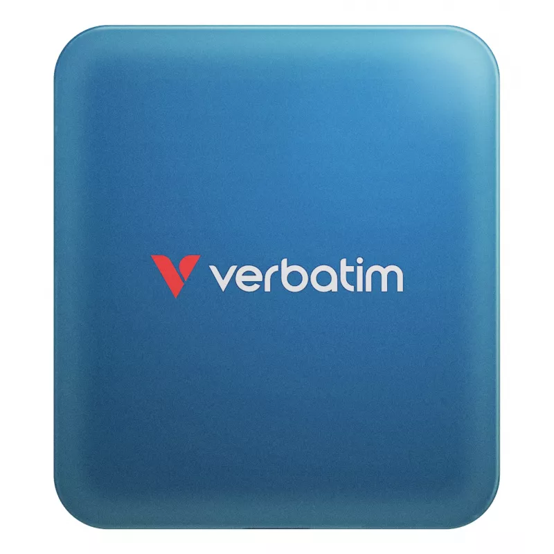 Verbatim SnapBack SSD 1TB sinine metallik, 1 TB, USB USB-C, USB 3.2 Gen 2x2, 2000 MB/s, 20 Gbit/s, sinine