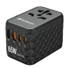 Verbatim UTA-05 65W GaN III universaalne reisiadapter 2 x USB-C PD & QC 4+ ja 2 x USB-A pordiga