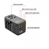 Verbatim UTA-06 100W GaN III universaalne reisiadapter 2 x USB-C PD & QC 4+ ja 2 x USB-A QC 3.0 pordiga