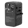 Verbatim UTA-06 100W GaN III universaalne reisiadapter 2 x USB-C PD & QC 4+ ja 2 x USB-A QC 3.0 pordiga