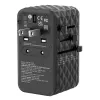 Verbatim UTA-06 100W GaN III universaalne reisiadapter 2 x USB-C PD & QC 4+ ja 2 x USB-A QC 3.0 pordiga