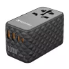 Verbatim UTA-06 100W GaN III universaalne reisiadapter 2 x USB-C PD & QC 4+ ja 2 x USB-A QC 3.0 pordiga