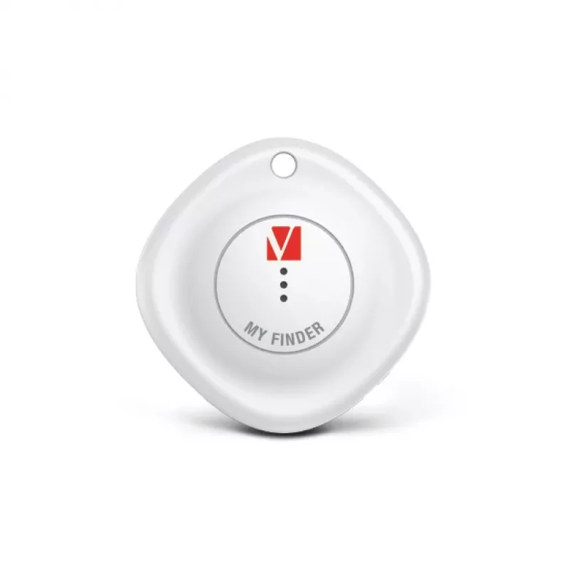 Verbatim MYF-02 Bluetooth Item Finder 2 pack Must/Valge